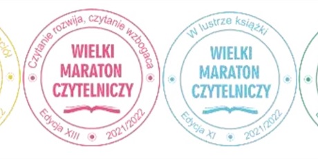 Powiększ grafikę: Logo Wielkiego Maratonu Czytelniczego
