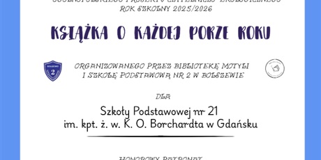  Rok czytelniczy 2025/2026 za nami
