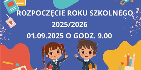 Rozpoczęcie roku szkolnego 2025/2026