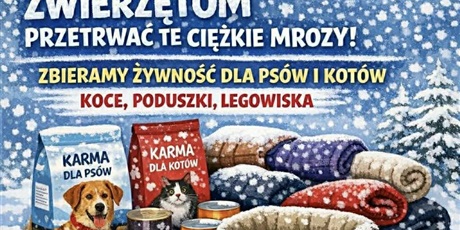 ZIMOWA ZBIÓRKA DLA SCHRONISKA PROMYK
